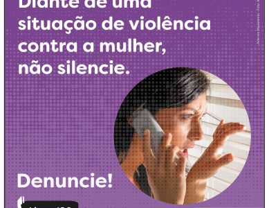 A violência contra a Mulher não pode ficar invisível